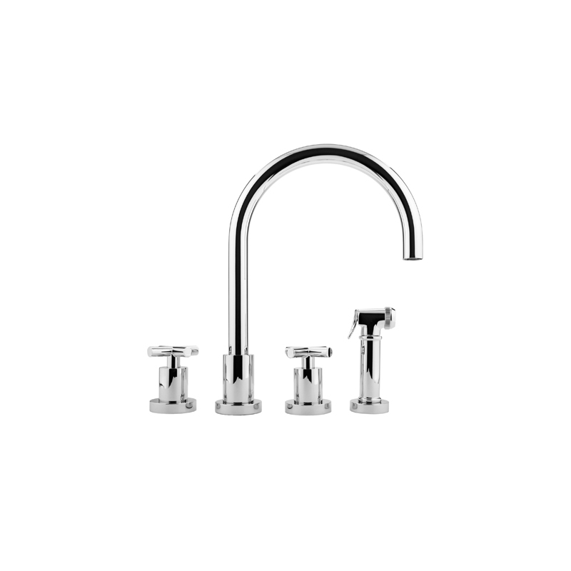 Graff G-4320-c4-pc - Infinity Infinity Kitchen Faucet W  Side Spray 